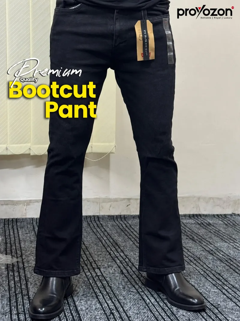 Premium Bootcut Pant – Black