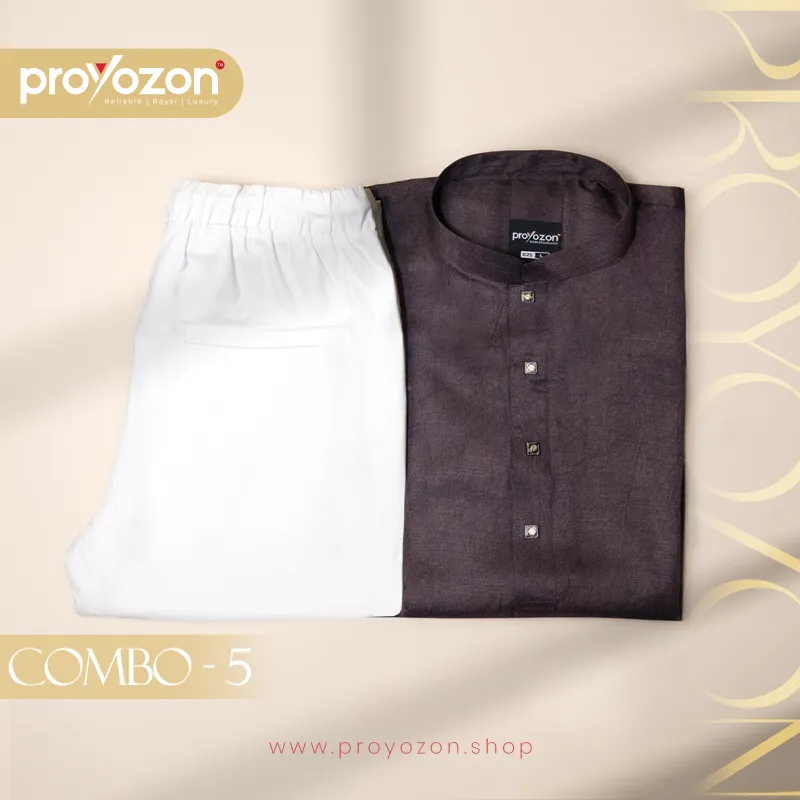 Panjabi & Pajama Combo Set 4